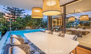 Fantástica villa de nueva construcción, sobre plano, en venta, en una zona de playa de San Pedro - Marbella 66394 
