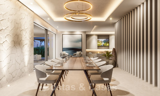 Moderna villa de nueva construcción en venta a poca distancia de la playa en San Pedro de Alcántara, Marbella 40552 