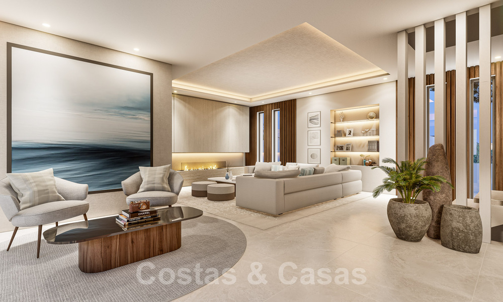 Moderna villa de nueva construcción en venta a poca distancia de la playa en San Pedro de Alcántara, Marbella 40553