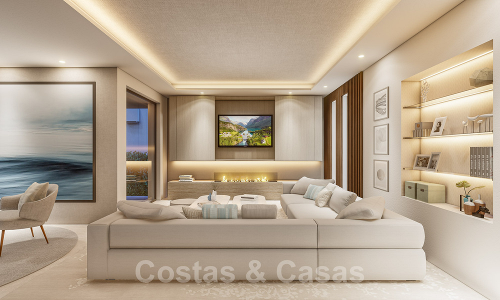 Moderna villa de nueva construcción en venta a poca distancia de la playa en San Pedro de Alcántara, Marbella 40554