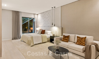 Amplia villa moderna en venta con espectaculares vistas al mar en una comunidad cerrada en Benahavis - Marbella 40681 