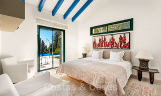 Magnífica villa tradicional andaluza en venta con vistas panorámicas al mar en Benahavis - Marbella 40799 