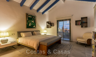 Magnífica villa tradicional andaluza en venta con vistas panorámicas al mar en Benahavis - Marbella 40809 