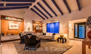 Magnífica villa tradicional andaluza en venta con vistas panorámicas al mar en Benahavis - Marbella 40812 