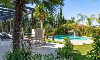 Villa de lujo contemporánea y mediterránea en venta en el valle del golf de Nueva Andalucía, Marbella 40991 