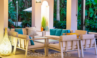 Villa de lujo contemporánea y mediterránea en venta en el valle del golf de Nueva Andalucía, Marbella 41000 