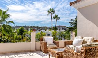 Villa de lujo contemporánea y mediterránea en venta en el valle del golf de Nueva Andalucía, Marbella 41016 
