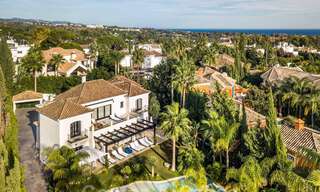 Villa de lujo contemporánea y mediterránea en venta en el valle del golf de Nueva Andalucía, Marbella 41025 