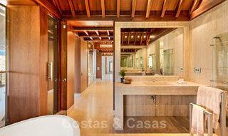 Moderna villa de lujo en venta con un interior de diseño, en el exclusivo complejo La Zagaleta Golf, Benahavis – Marbella 41210 