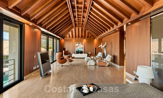 Moderna villa de lujo en venta con un interior de diseño, en el exclusivo complejo La Zagaleta Golf, Benahavis – Marbella 41212 