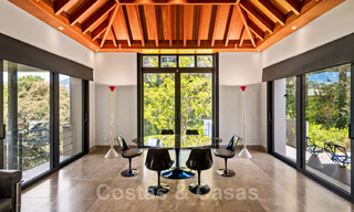 Moderna villa de lujo en venta con un interior de diseño, en el exclusivo complejo La Zagaleta Golf, Benahavis – Marbella 41219 