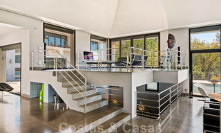 Moderna villa de lujo en venta con un interior de diseño, en el exclusivo complejo La Zagaleta Golf, Benahavis – Marbella 41221 