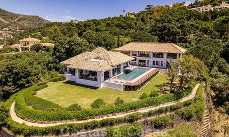 Moderna villa de lujo en venta con un interior de diseño, en el exclusivo complejo La Zagaleta Golf, Benahavis – Marbella 41228