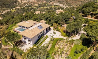 Moderna villa de lujo en venta con un interior de diseño, en el exclusivo complejo La Zagaleta Golf, Benahavis – Marbella 41232 