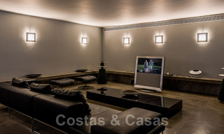 Moderna villa de lujo en venta con un interior de diseño, en el exclusivo complejo La Zagaleta Golf, Benahavis – Marbella 41263 