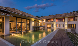 Moderna villa de lujo en venta con un interior de diseño, en el exclusivo complejo La Zagaleta Golf, Benahavis – Marbella 41272 