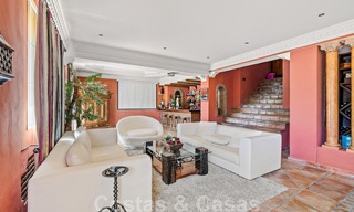 Villa de lujo en venta, con vistas al golf- y al mar, en Marbella - Benahavis 41539 