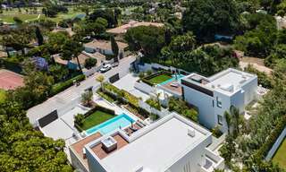 Lujosa villa de estilo LA en venta, con vistas despejadas a La Concha, en Nueva Andalucía - Marbella 41736 