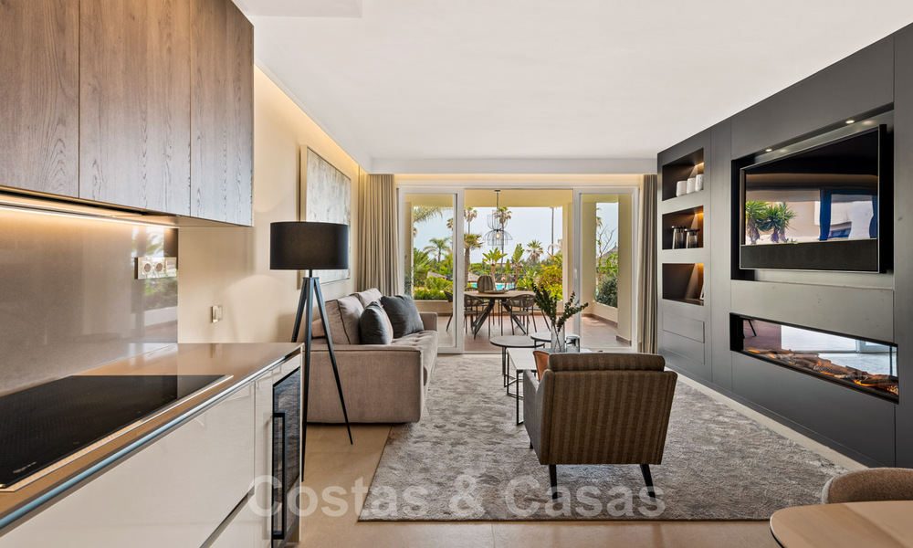 Listo para entrar a vivir, apartamento lujoso en venta, en un complejo de playa en la Nueva Milla de Oro entre Marbella y Estepona 41893