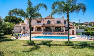 Villa tradicional de lujo en venta en Benahavis - Marbella 41884 