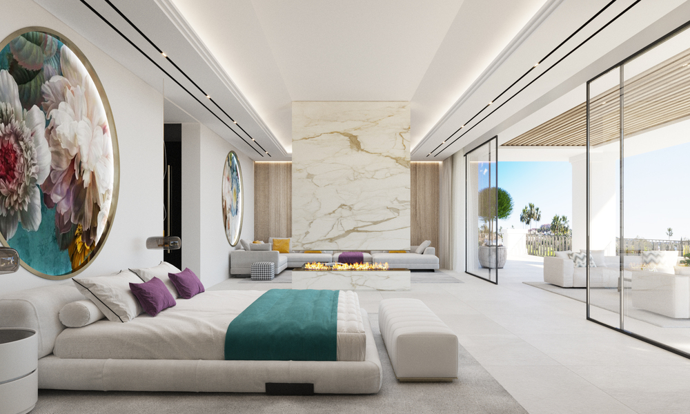Nueva villa de lujo con vistas al golf en venta en Benahavis - Marbella 41752