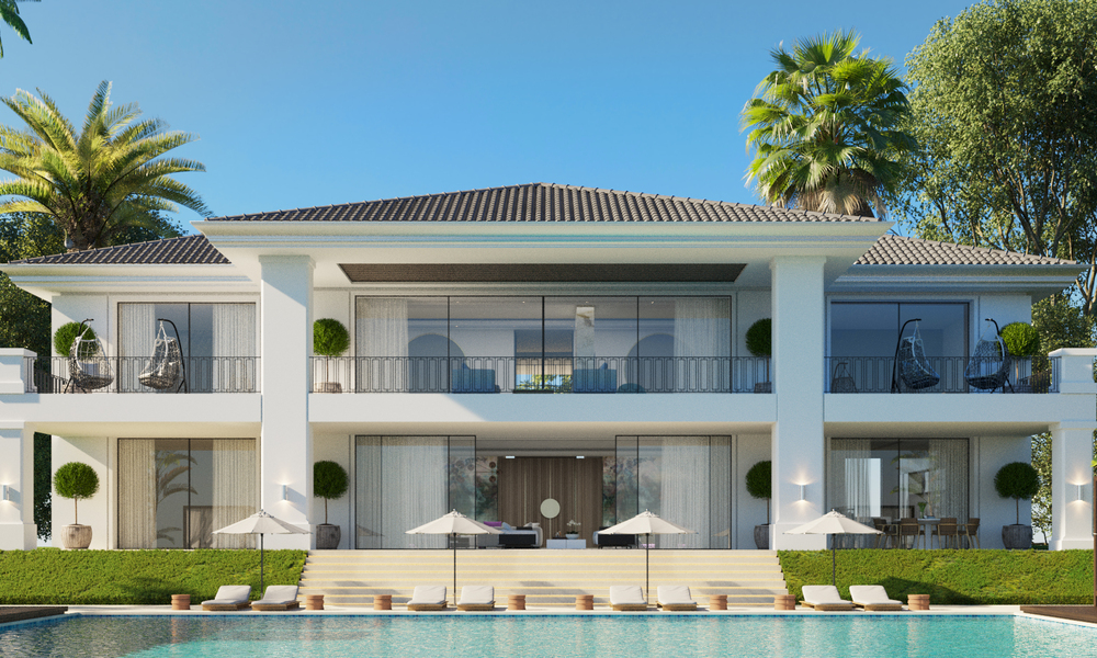 Nueva villa de lujo con vistas al golf en venta en Benahavis - Marbella 41758