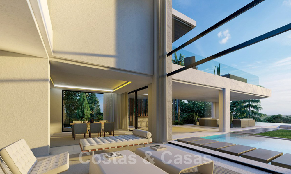 Villa lujosa en venta en una comunidad privada en la Milla de Oro en Marbella 41804