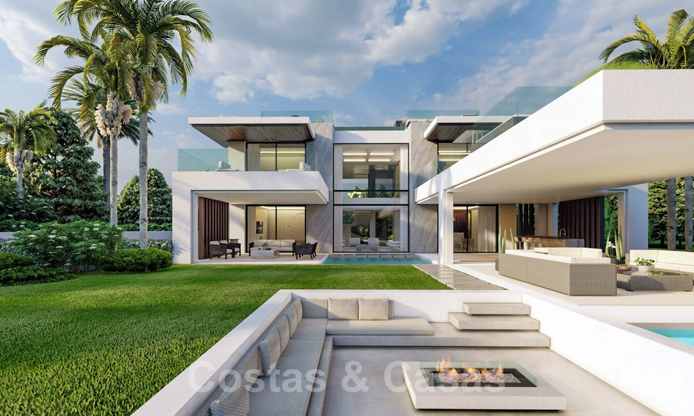 Villa lujosa en venta en una comunidad privada en la Milla de Oro en Marbella 41808