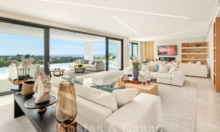 Villa modernista en venta con vistas panorámicas al mar en Marbella - Benahavis 58763 