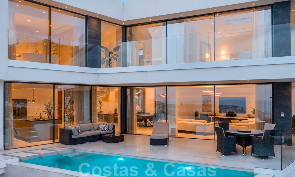 Villa arquitectónica y moderna de lujo en venta en Mijas, Costa del Sol 41933