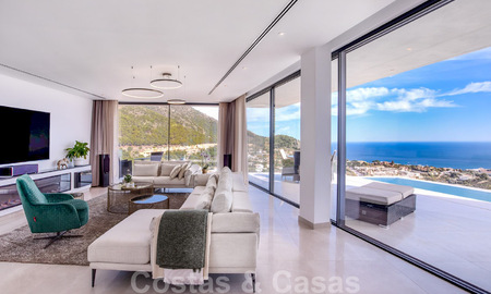 Villa arquitectónica y moderna de lujo en venta en Mijas, Costa del Sol 41935