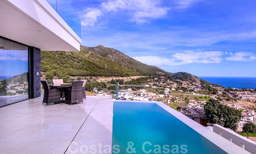 Villa arquitectónica y moderna de lujo en venta en Mijas, Costa del Sol 41944