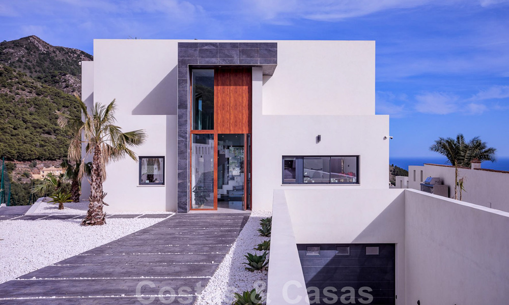 Villa arquitectónica y moderna de lujo en venta en Mijas, Costa del Sol 41965