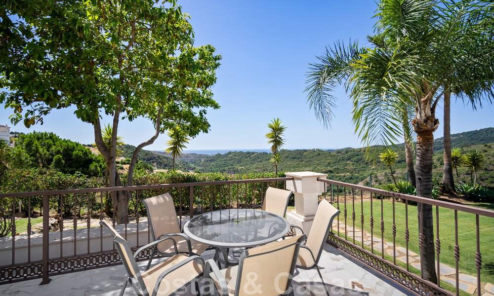 Villa lujosa en venta con vistas al mar en Benahavis - Marbella 41972