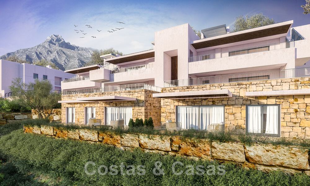 Nuevos apartamentos de lujo en venta, con vistas despejadas al lago, las montañas y la costa hacia Gibraltar, situados en el tranquilo Istán, Costa del Sol 42599