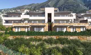 Nuevos apartamentos de lujo en venta, con vistas despejadas al lago, las montañas y la costa hacia Gibraltar, situados en el tranquilo Istán, Costa del Sol 42600 
