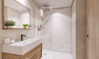 Nuevos apartamentos de lujo en venta, con vistas despejadas al lago, las montañas y la costa hacia Gibraltar, situados en el tranquilo Istán, Costa del Sol 42618 