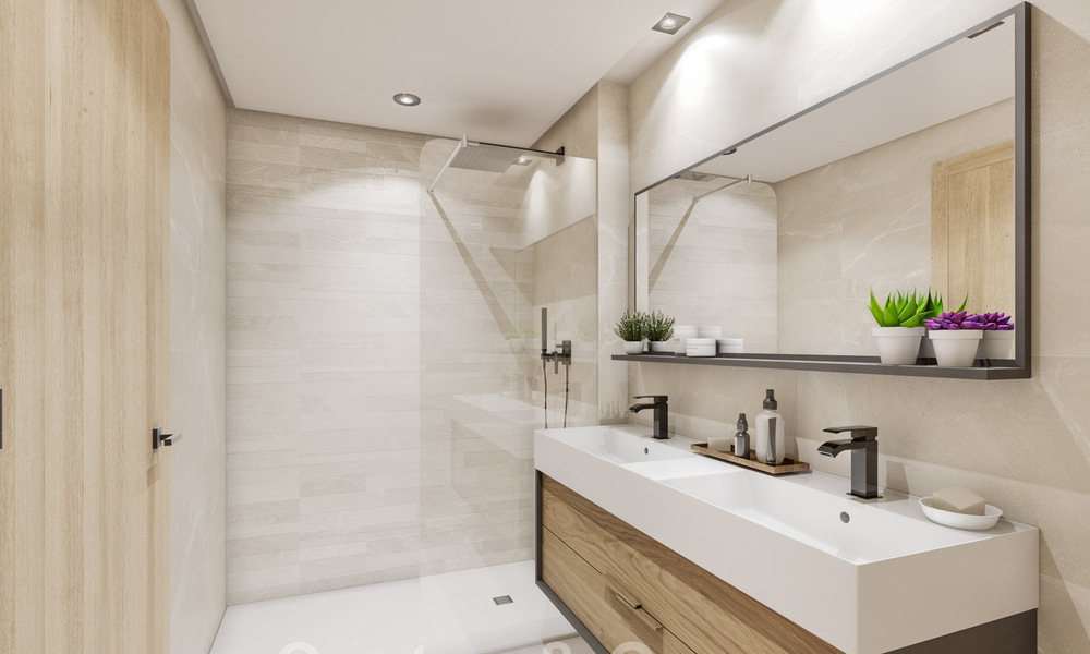 Nuevos apartamentos de lujo en venta, con vistas despejadas al lago, las montañas y la costa hacia Gibraltar, situados en el tranquilo Istán, Costa del Sol 42619