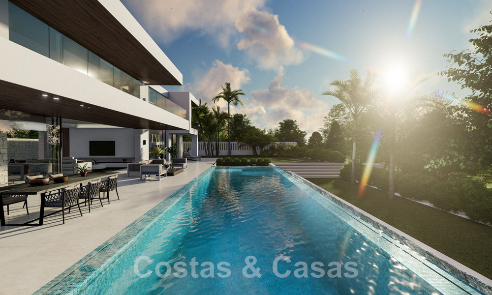 Villa de lujo modernista en venta a poca distancia de la playa en Guadalmina Baja, Marbella 42591