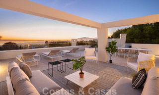 Espectacular y moderno ático en venta con impresionantes vistas al mar en la codiciada Sierra Blanca, en la Milla de Oro de Marbella 51496 