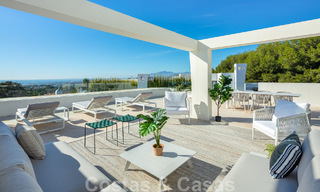Espectacular y moderno ático en venta con impresionantes vistas al mar en la codiciada Sierra Blanca, en la Milla de Oro de Marbella 51517 