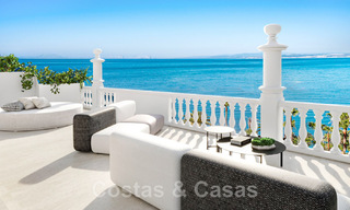 ¡Oportunidad! Ático de lujo en primera línea de playa en venta en Las Dunas Park, Marbella - Estepona 42496 