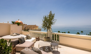 ¡Oportunidad! Ático de lujo en primera línea de playa en venta en Las Dunas Park, Marbella - Estepona 43708 