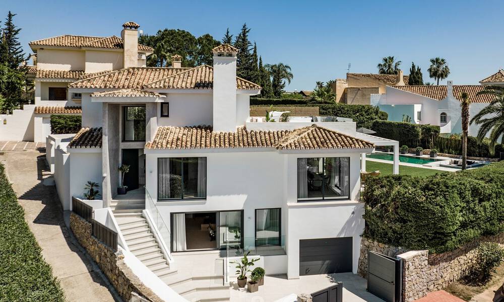 Villa mediterránea contemporánea de lujo en venta con vistas al valle del golf en Nueva Andalucía - Marbella 42816