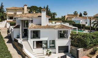 Villa mediterránea contemporánea de lujo en venta con vistas al valle del golf en Nueva Andalucía - Marbella 42816 