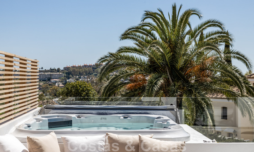 Villa mediterránea contemporánea de lujo en venta con vistas al valle del golf en Nueva Andalucía - Marbella 42823