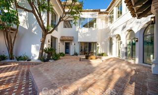 Prestigiosa villa de lujo de estilo mediterráneo en venta con impresionantes vistas panorámicas al mar en Benahavis - Marbella 43442 