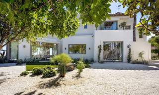 Prestigiosa villa de lujo de estilo mediterráneo en venta con impresionantes vistas panorámicas al mar en Benahavis - Marbella 43452 