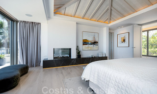 Prestigiosa villa de lujo de estilo mediterráneo en venta con impresionantes vistas panorámicas al mar en Benahavis - Marbella 43462 