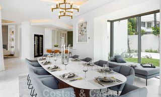 Prestigiosa villa de lujo de estilo mediterráneo en venta con impresionantes vistas panorámicas al mar en Benahavis - Marbella 43473 